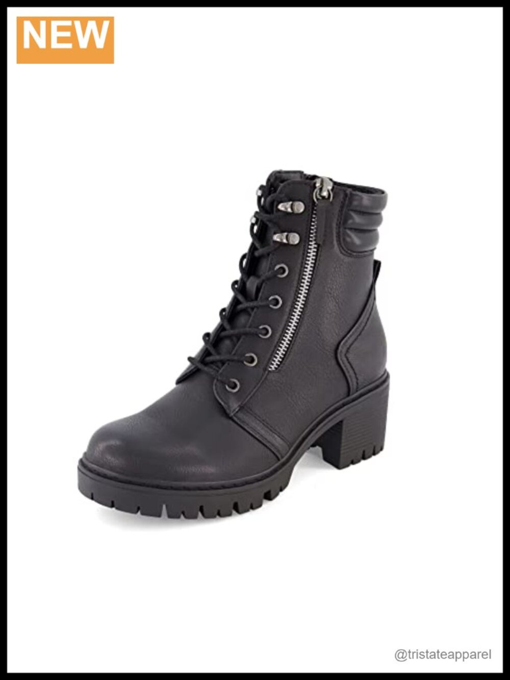 Cushionaire Women's Ramsey Lace Up Boots Memory Foam Vegan Nubuck Leather Ankle